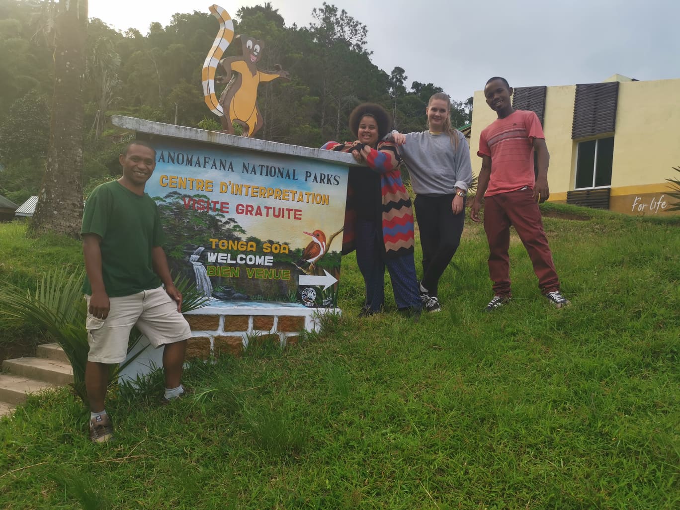 Local Malagasy community moment