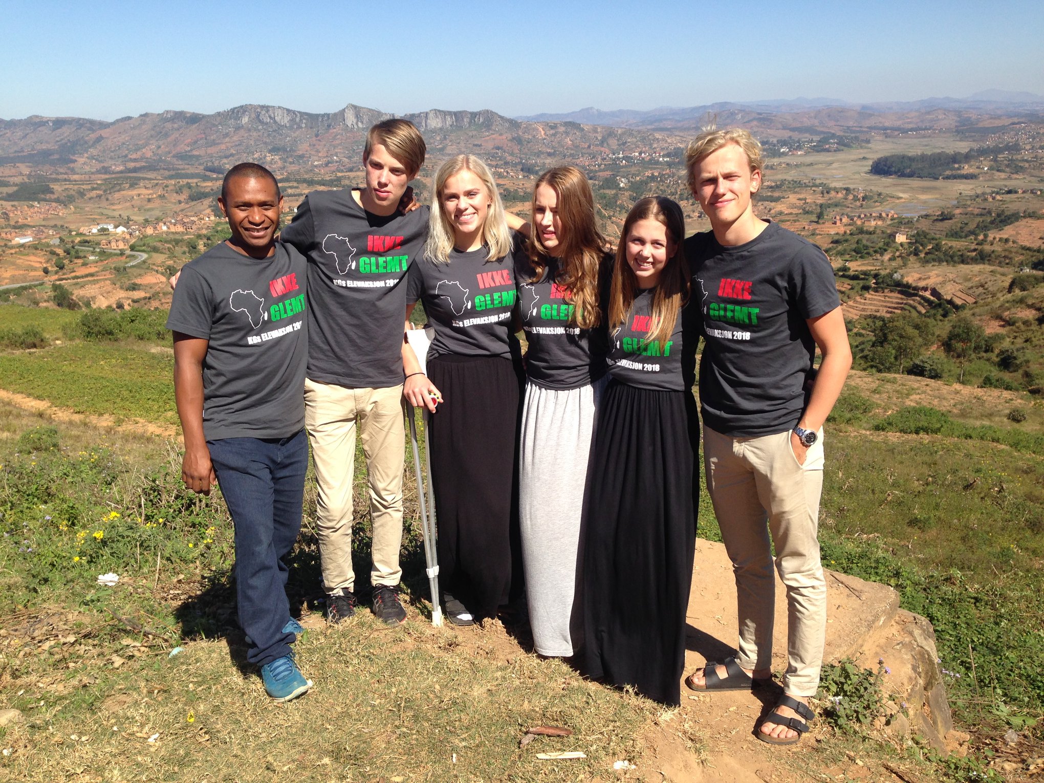 Local Malagasy community moment